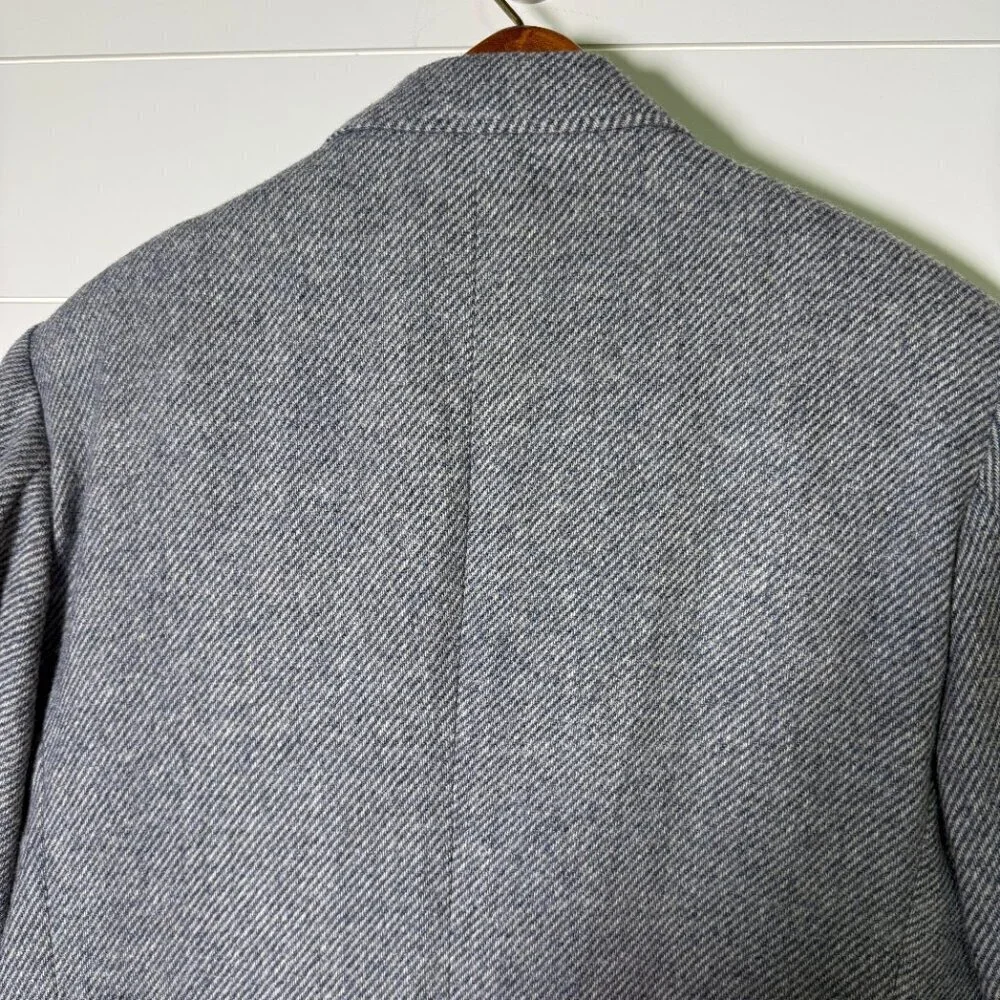 Kuppenheimer Blazer Sports Jacket Herringbone Gray
